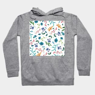 Flower Pattern Hoodie